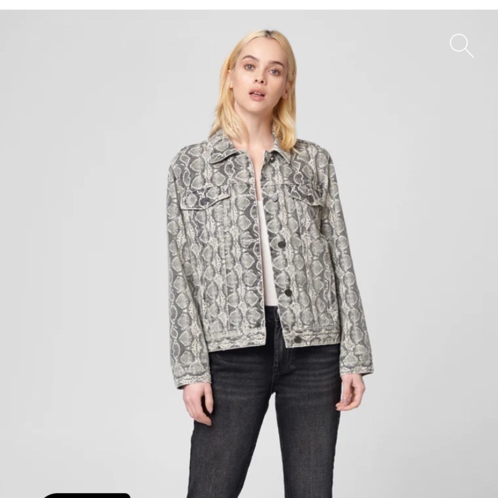 BLANK NYC • Women’s Snake Along Trucker Jacket Size Small